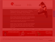 Tablet Screenshot of cpfitness.pl